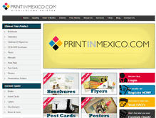 Tablet Screenshot of printinmexico.com